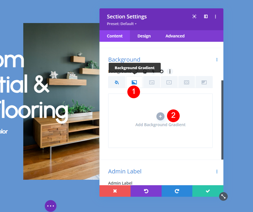 Как создать несколько градиентов с помощью Divi Gradient Builder