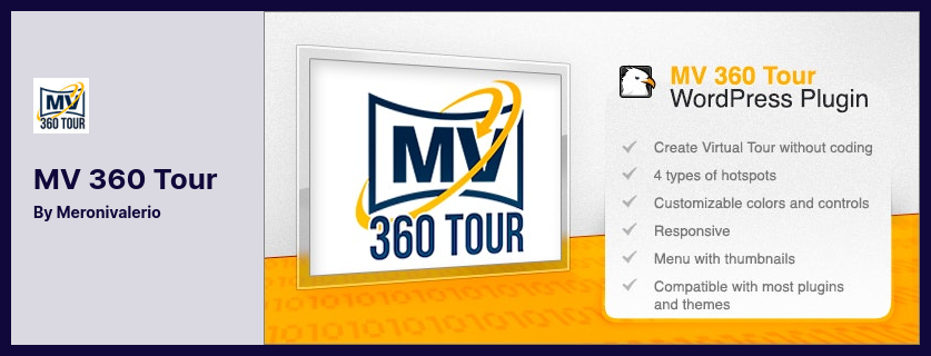 Plugin MV 360 Tour - Buat Tur Virtual yang Menakjubkan Melalui WordPress dan Tanpa Pemrograman