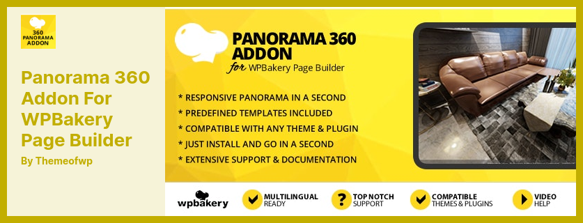 Addon Panorama 360 untuk Plugin Pembuat Halaman WPBakery - Buat Panorama dengan Addon Panorama 360 untuk Pembuat Halaman WPBakery