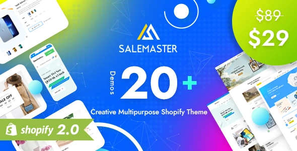 SaleMaster Shopify Тема
