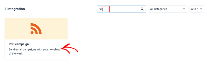 SendinblueRSS統合
