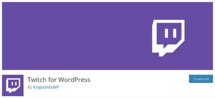 WordPressのTwitch
