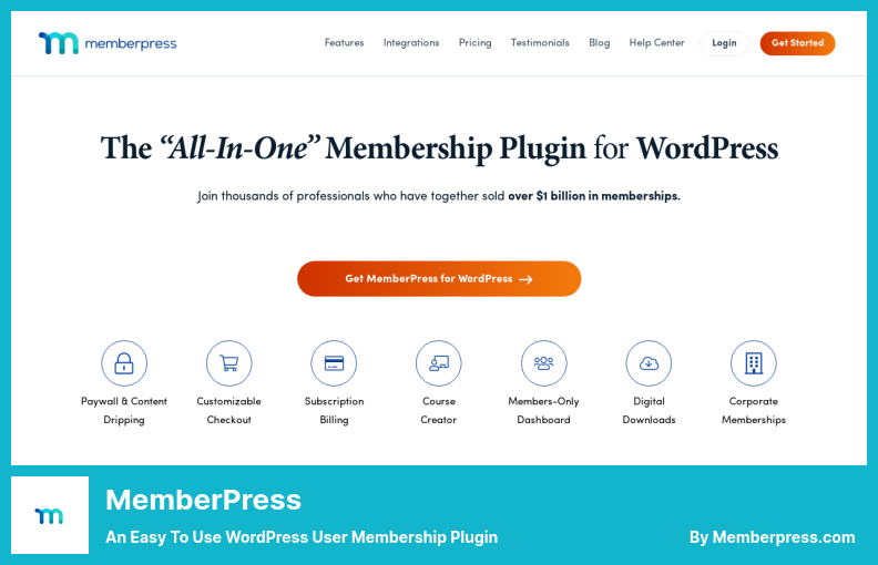 MemberPressプラグイン-使いやすいWordPressユーザーメンバーシッププラグイン