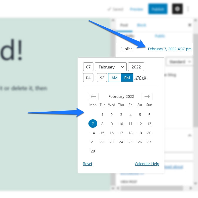 Planen Sie Beiträge im Voraus in WordPress