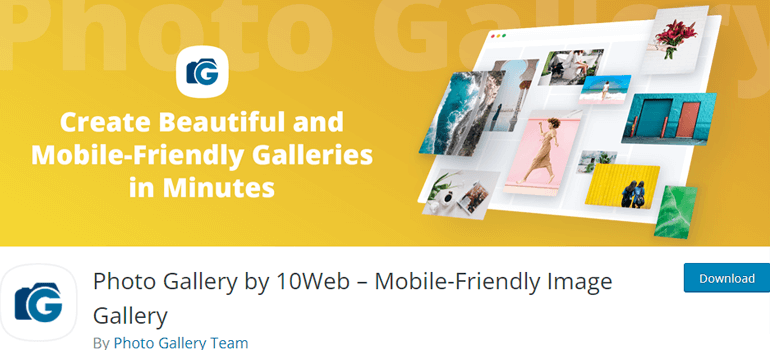 Фотогалерея 10Web