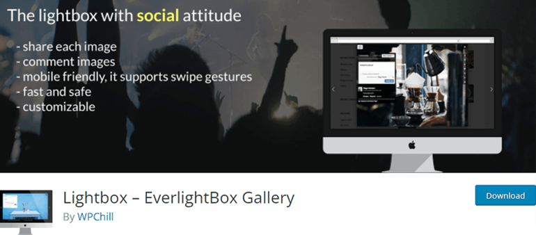 Галерея лайтбоксов Everlightbox