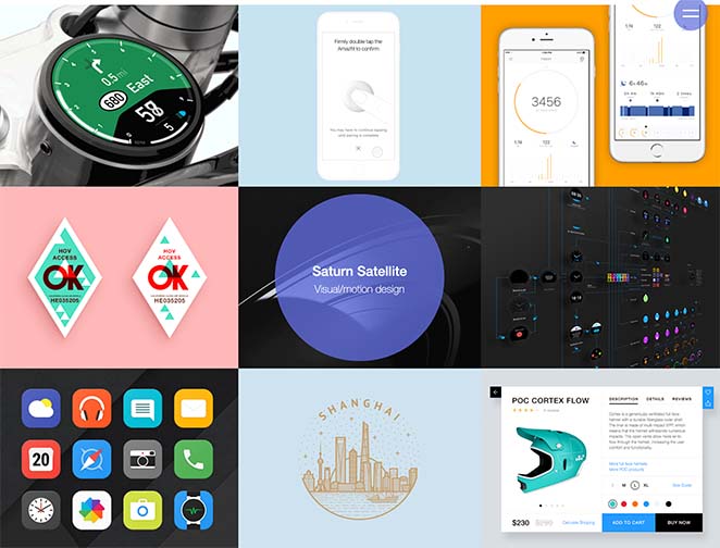 mobil öncelikli portföy - SeedProd mobile first portfolio example
