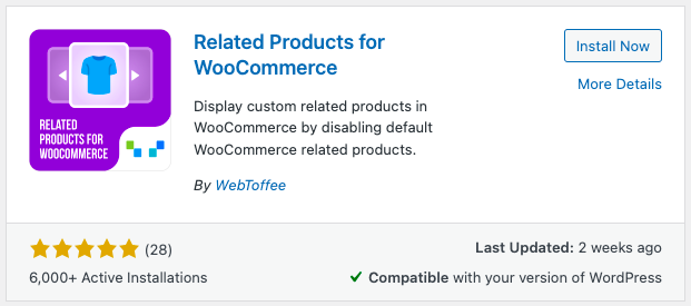 WebToffee에서 WooCommerce 플러그인 관련 제품 설치