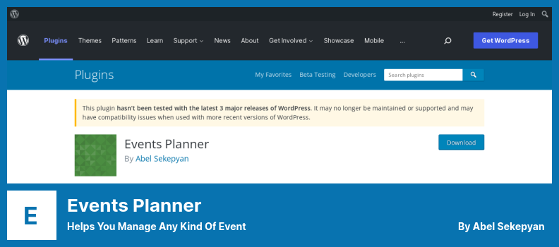 Complemento del planificador de eventos: lo ayuda a administrar cualquier tipo de evento