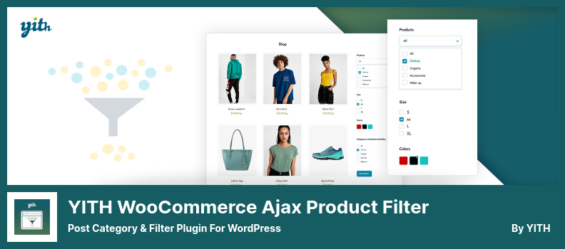YITH WooCommerce Ajax 产品过滤器插件 - 用于 WordPress 的帖子类别和过滤器插件