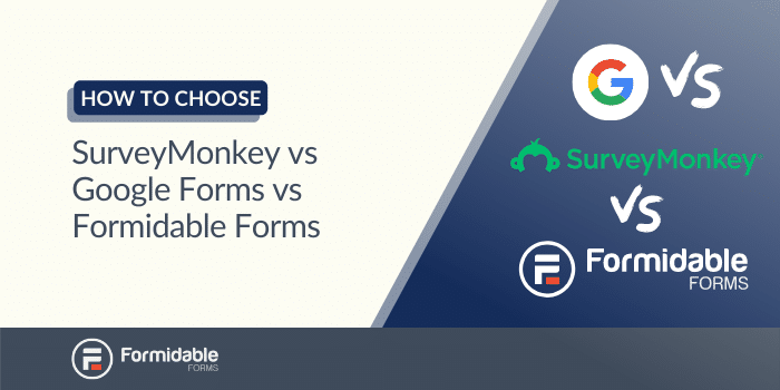 SurveyMonkey 대 Google Forms 대 강력한