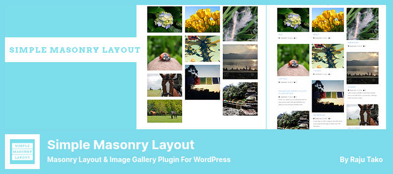Simplu Plugin Masonry Layout - Plugin Masonry Layout și Galerie de imagini pentru WordPress