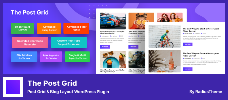 Pluginul Post Grid - Pluginul WordPress Post Grid și aspectul blogului