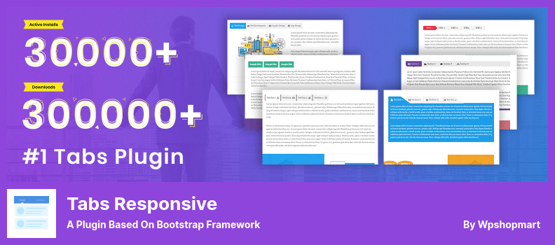 Responsywna wtyczka Tabs — wtyczka oparta na frameworku Bootstrap
