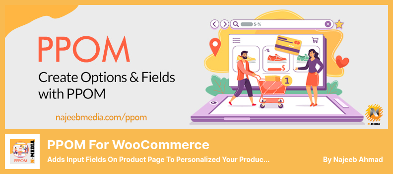 WooCommerce 插件的 PPOM - 在产品页面上添加输入字段以个性化您的产品