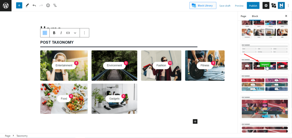Taksonomi Bloklarını Kullanarak Kategori Izgarası Nasıl Oluşturulur 7 Create Category Grid