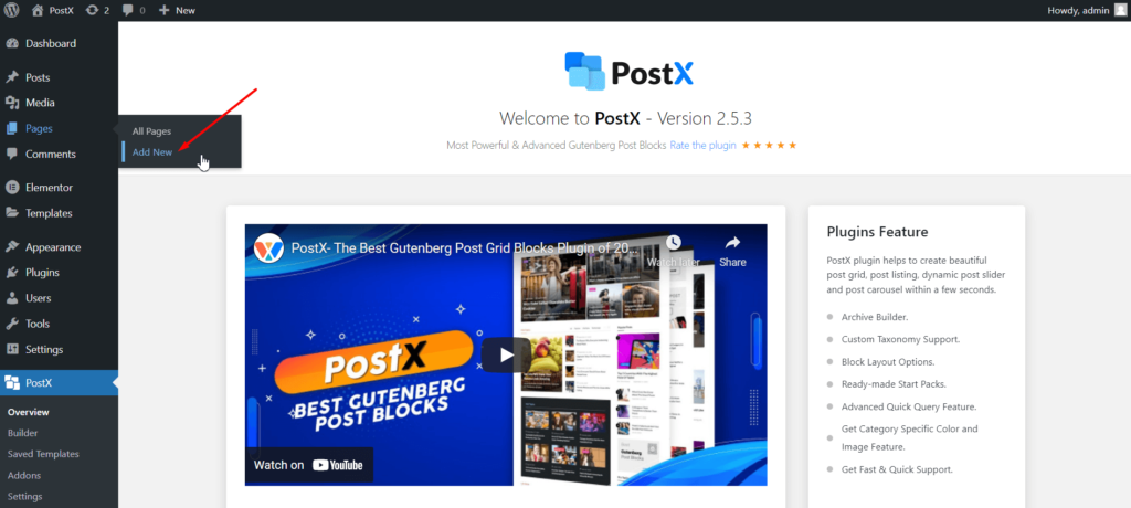 Taksonomi Bloklarını Kullanarak Kategori Izgarası Nasıl Oluşturulur 5 Create a New Page