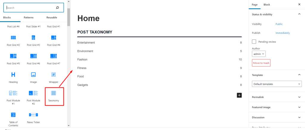 Taksonomi Bloklarını Kullanarak Kategori Izgarası Nasıl Oluşturulur 6 Taxonomy Blocks