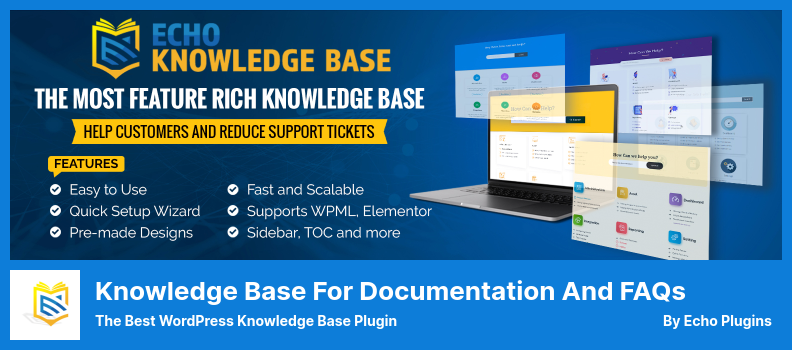 Basis Pengetahuan untuk Plugin Dokumentasi dan FAQ - Plugin Basis Pengetahuan WordPress Terbaik