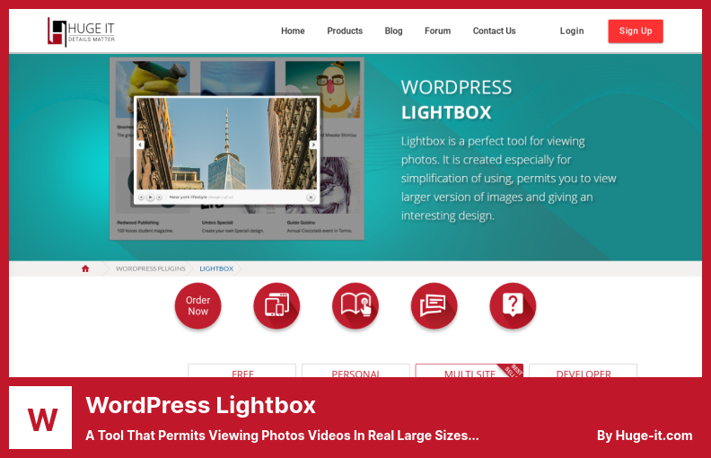 Plugin Lightbox WordPress - Alat Yang Memungkinkan Melihat Video Foto dalam Ukuran Nyata Besar Dengan Desain Unik dan Menarik