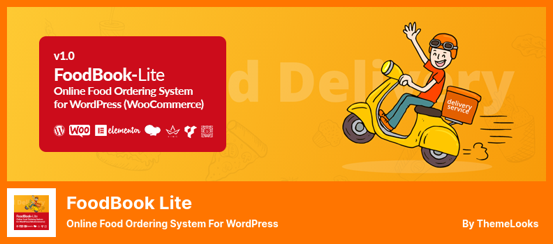 ปลั๊กอิน FoodBook Lite - ระบบสั่งอาหารออนไลน์สำหรับ WordPress