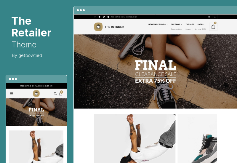 零售商主題 - WooCommerce WordPress 經典商店主題