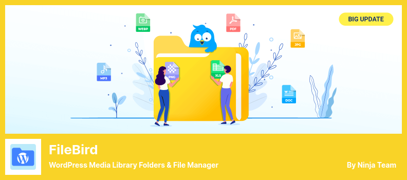 Plugin FileBird - Cartelle della libreria multimediale di WordPress e File Manager