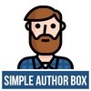シンプルな著者ボックスのロゴ