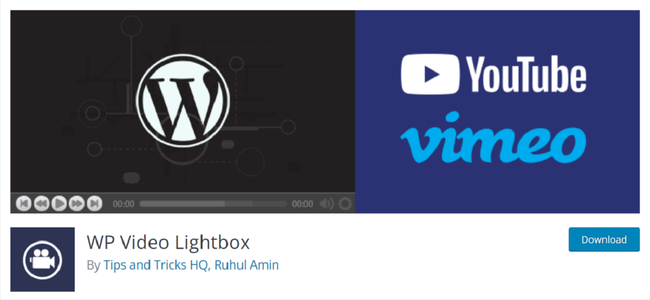Imagem do WP Video Lightbox