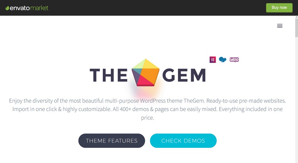 Tema multiuso TheGem