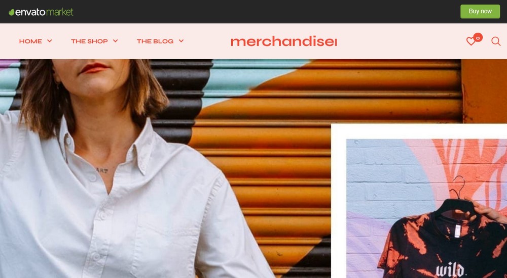 Merchandiser อีคอมเมิร์ซ WordPress Theme