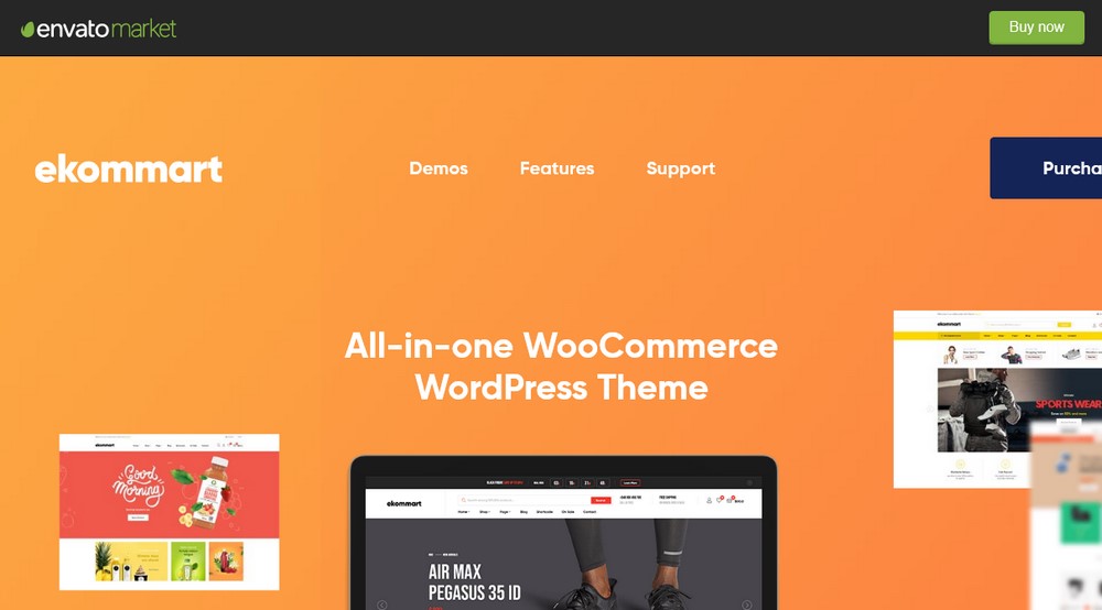 ecommart eCommerce WordPress Theme