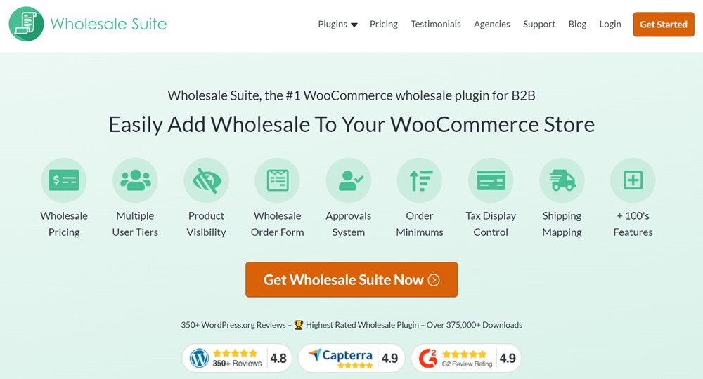 extensão de woocommerce de suíte de atacado