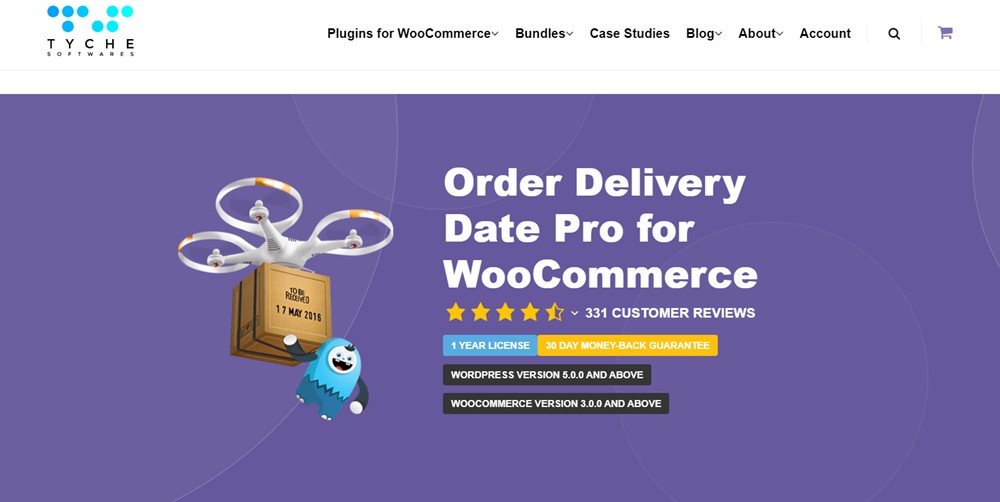 WooCommerce拡張機能の配達日プロを注文する