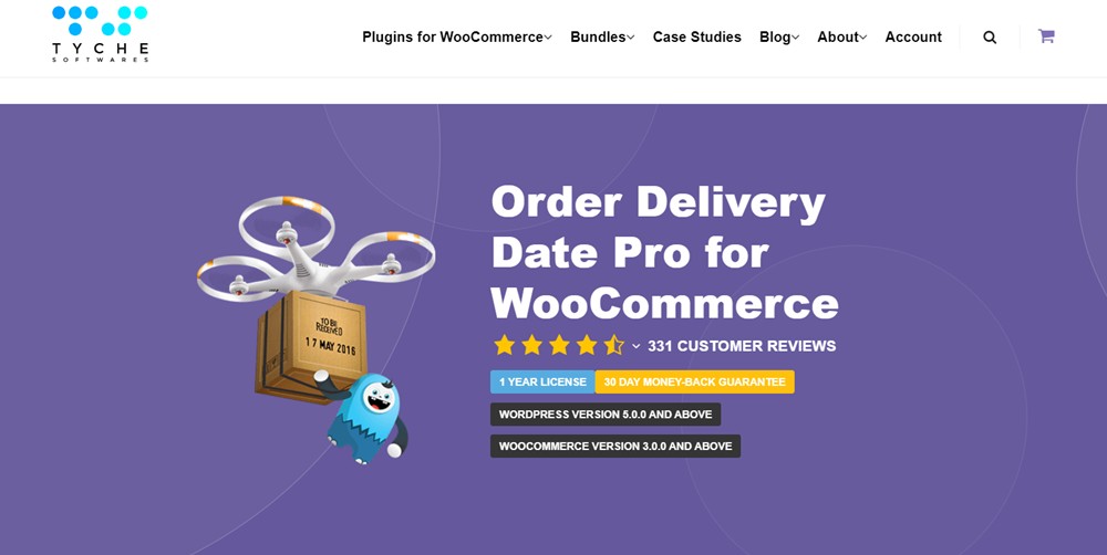 WooCommerce 확장을 위한 주문 배달 날짜 Pro