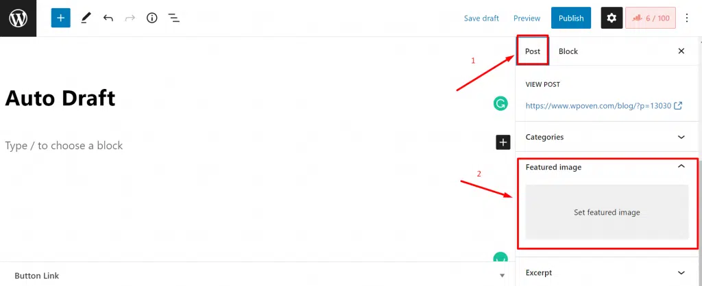 如何在 2022 年更改 WordPress 特色图片大小? 5 Setup Featured image in WordPress
