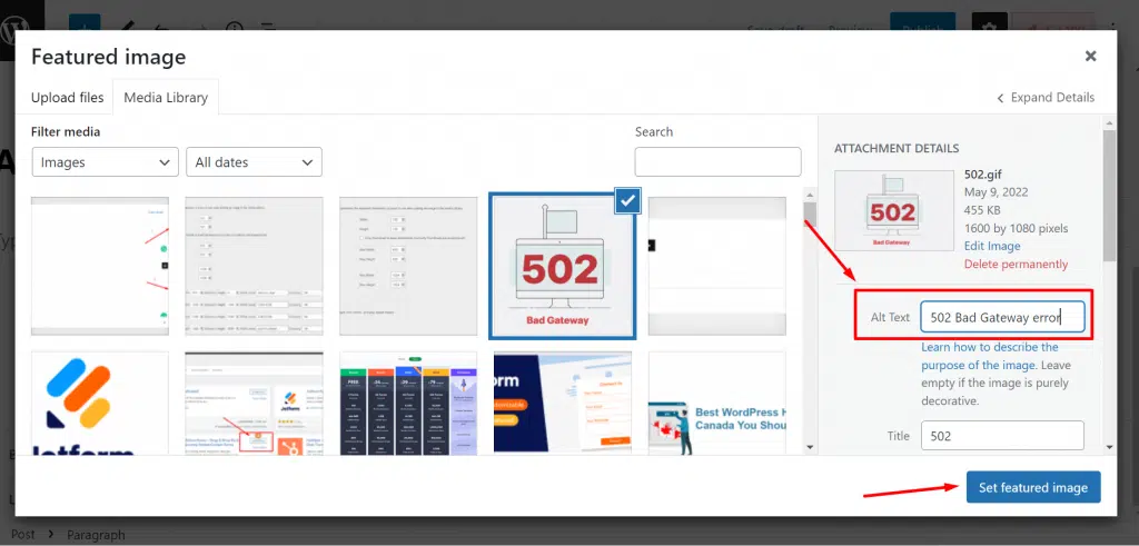 如何在 2022 年更改 WordPress 特色图片大小? 6 Optimizing Featured image