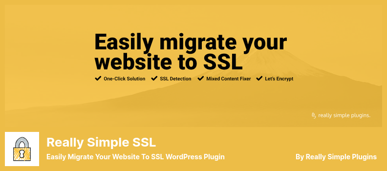 Wirklich einfaches SSL-Plugin – Migrieren Sie Ihre Website ganz einfach zum SSL-WordPress-Plugin