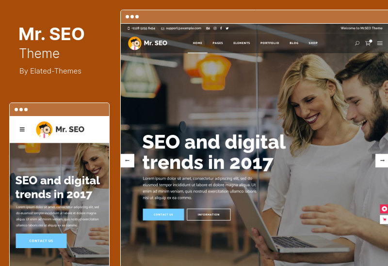 Mr. SEO Theme - Tema de la agencia de marketing en redes sociales