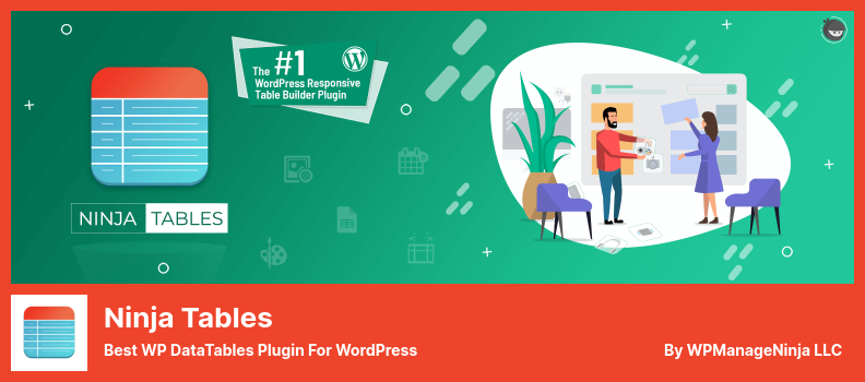 Ninja Tables Plugin - WordPress için En İyi WP DataTables Eklentisi
