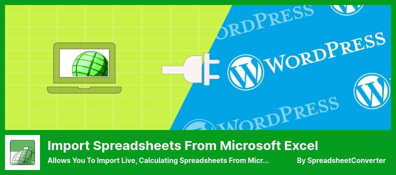 Microsoft Excel Eklentisinden Elektronik Tabloları İçe Aktar - Microsoft Excel'den Elektronik Tabloları Hesaplayarak Canlı İçe Aktarmanızı Sağlar