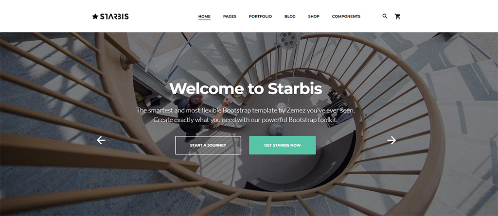 Șablon de site web Starbis Business HTML5