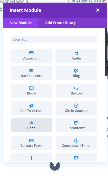 Lordicon Divi-Code-Modul