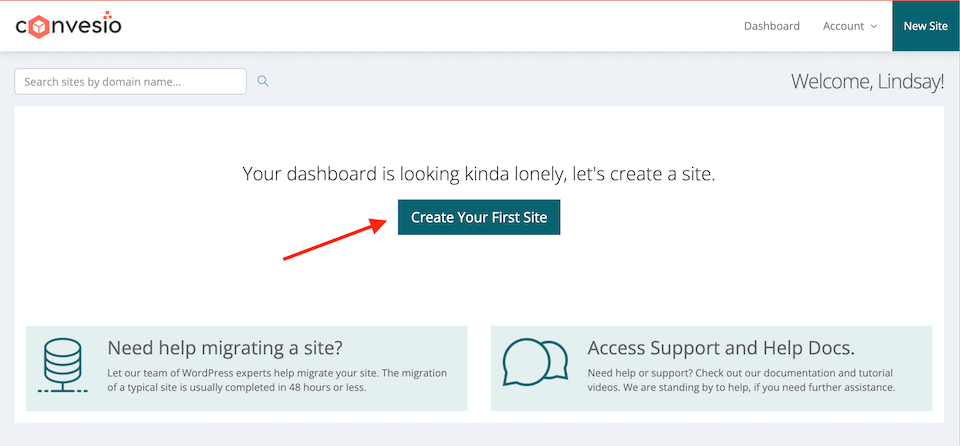 verwaltetes WordPress-Hosting convesio