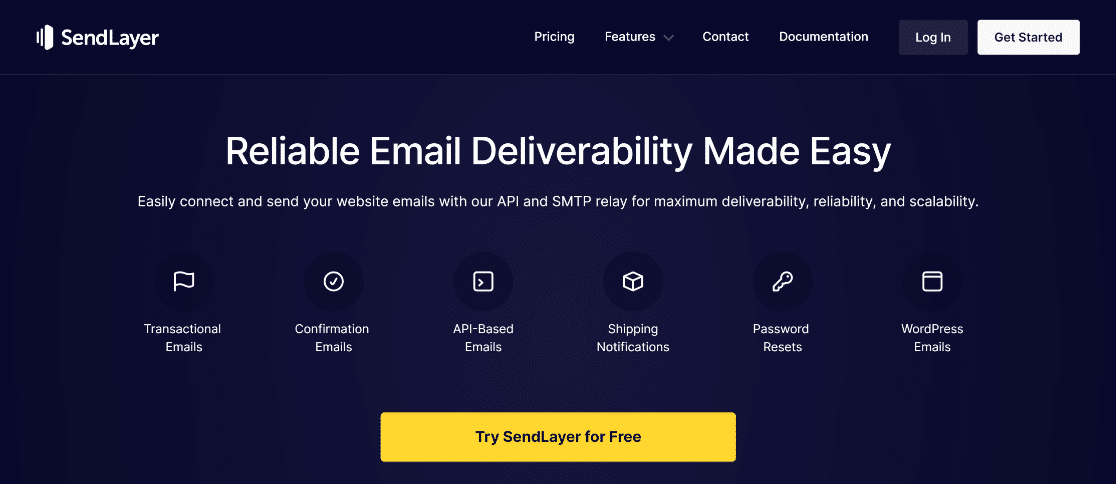SendLayer-Homepage