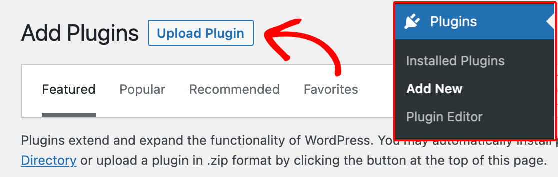 Tambahkan tombol plugin baru