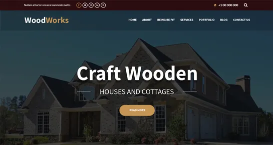 WoodWorks WordPress-Themes