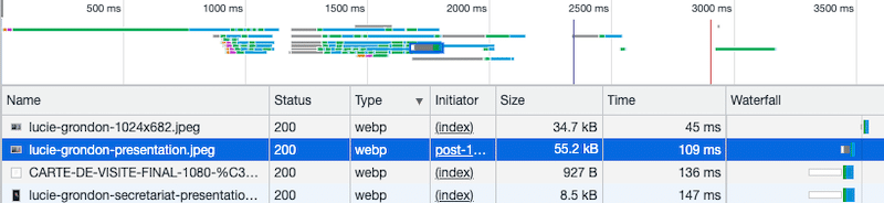 حجم صورة WebP: 55.2 كيلو بايت - المصدر: DevTools