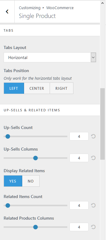 Configurações detalhadas de carrinho/checkout Detailed cart/checkout settings