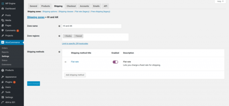 كيفية إعداد مناطق الشحن وأسعار الشحن وفئات الشحن في WooCommerce
